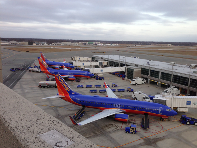 Providence Airport is mainly a domestic airport with few international routes.