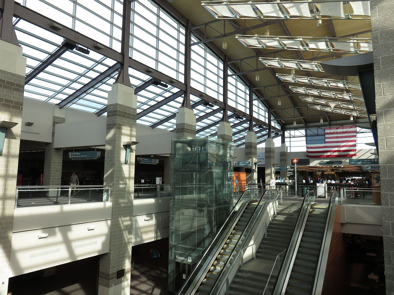 Providence Airport has a single terminal.